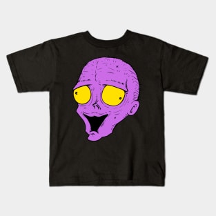 Purple Zombie Kids T-Shirt